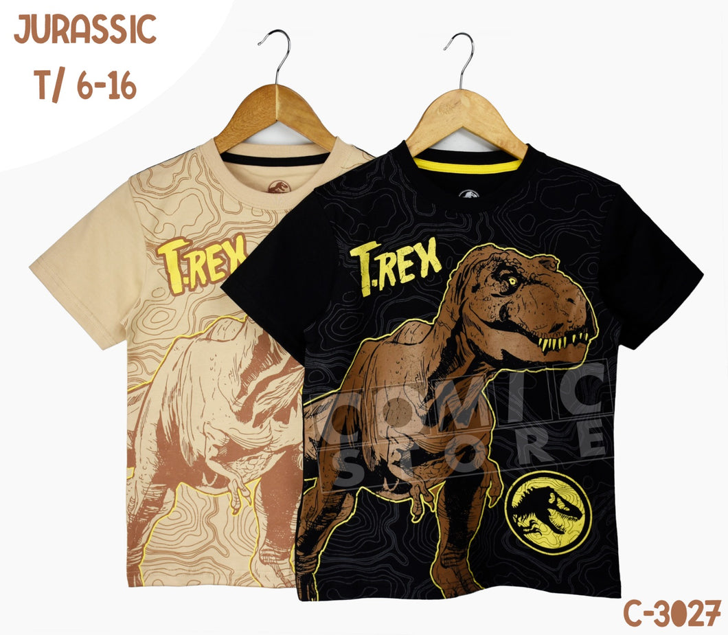 Ridix - Polos de licencia  jurassic  con Diseños Exclusivos